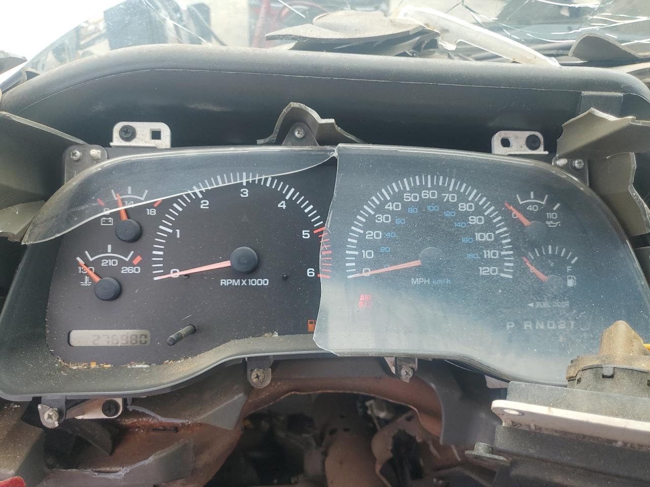 1998 Dodge Ram 1500 VIN: 3B7HF13YXWG221280 Lot: 62309615