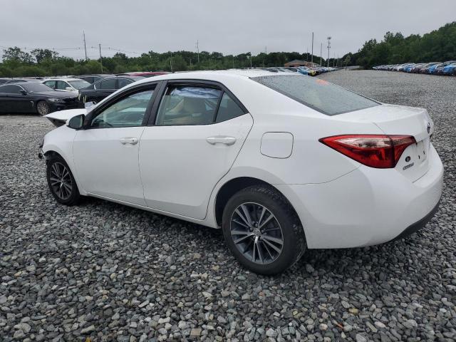  TOYOTA COROLLA 2017 Белы