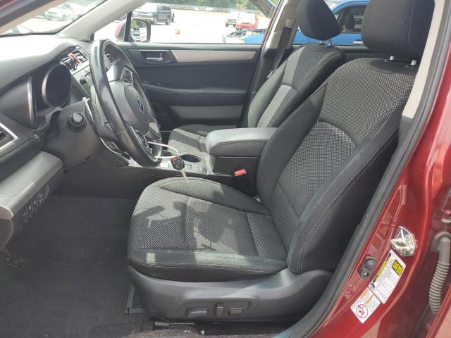  SUBARU OUTBACK 2017 Czerwony