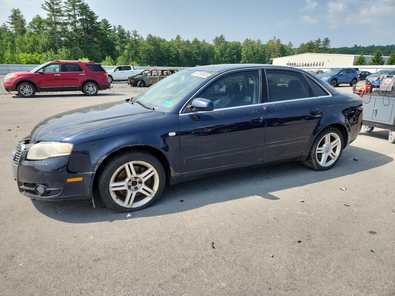 2007 Audi A4 2.0T Quattro للبيع في Windham، ME - Front End