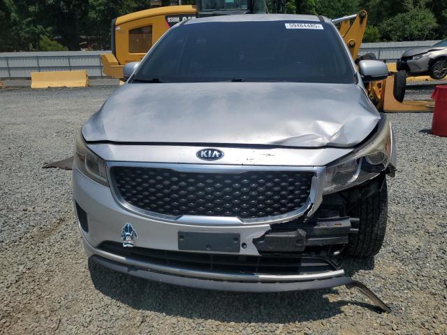  KIA SEDONA 2015 Silver