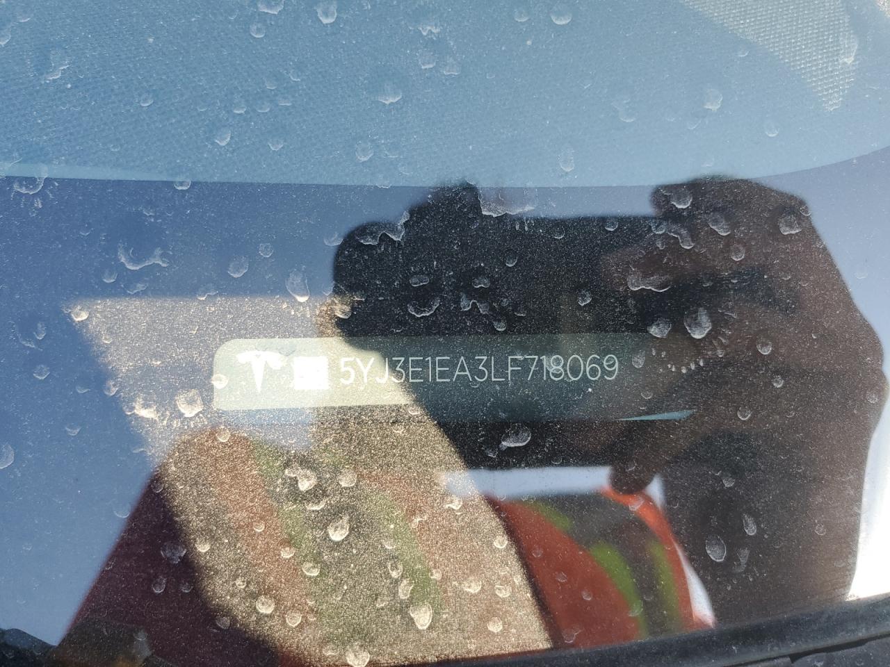 TESLA MODEL 3 2020 VIN 5YJ3E1EA3LF718069 photo 12
