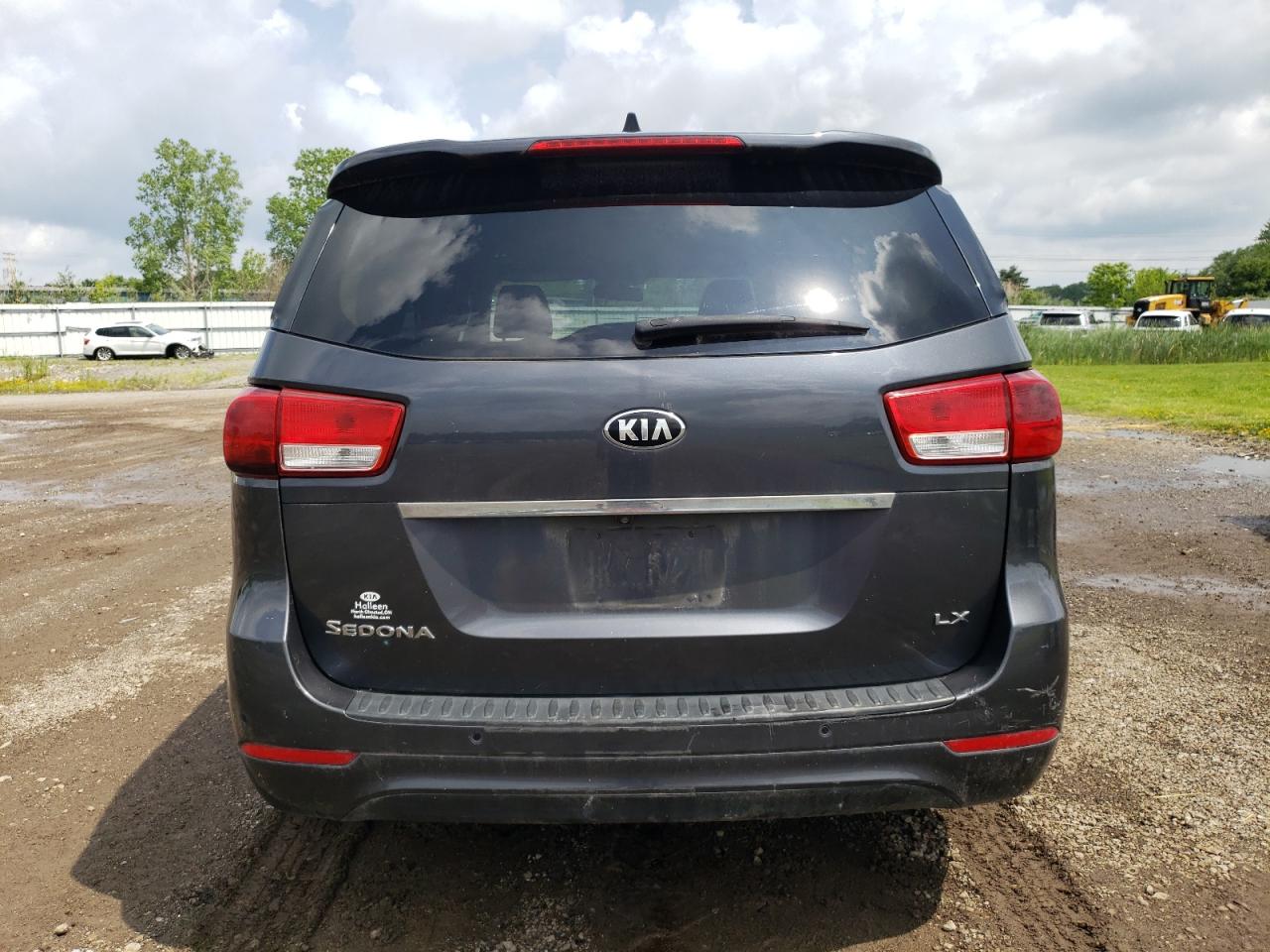 2015 Kia Sedona Lx VIN: KNDMB5C14F6030962 Lot: 61665505