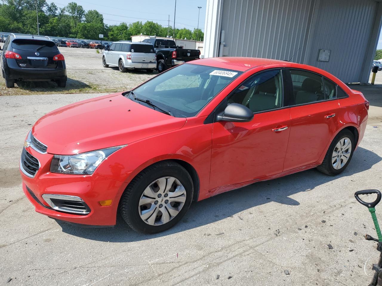2016 Chevrolet Cruze Limited Ls იყიდება Fort Wayne-ში, IN - Side