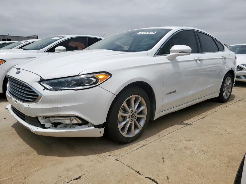 Седани FORD FUSION 2017 Білий