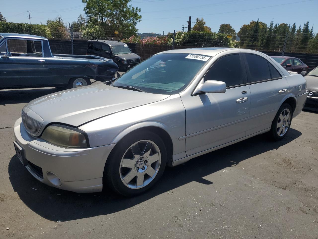 2004 Lincoln Ls للبيع في San Martin، CA - Undercarriage