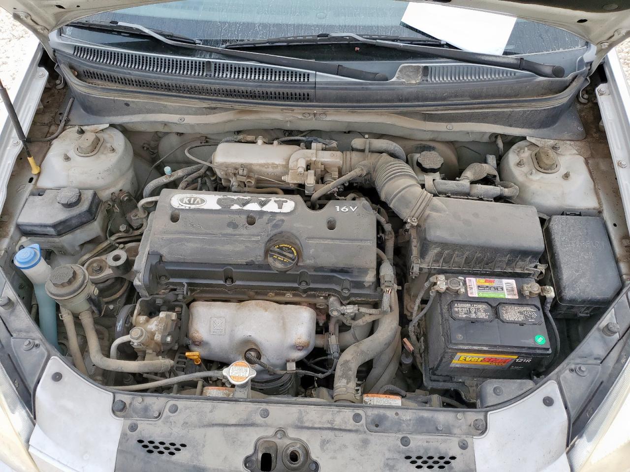 2009 Kia Rio Base VIN: KNADE223396458595 Lot: 62408455