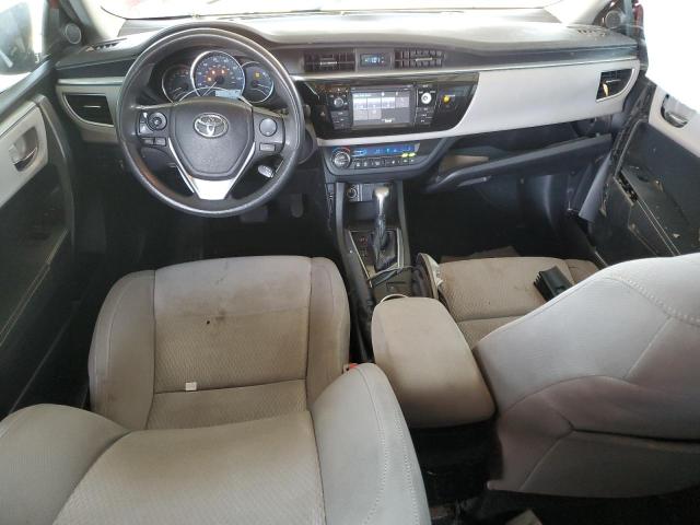  TOYOTA COROLLA 2014 Czerwony