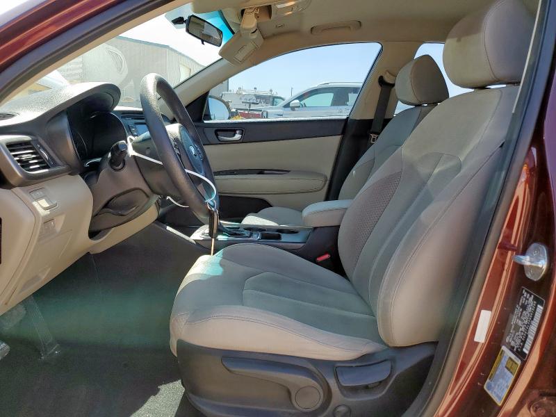 Sedans KIA OPTIMA 2016 Maroon
