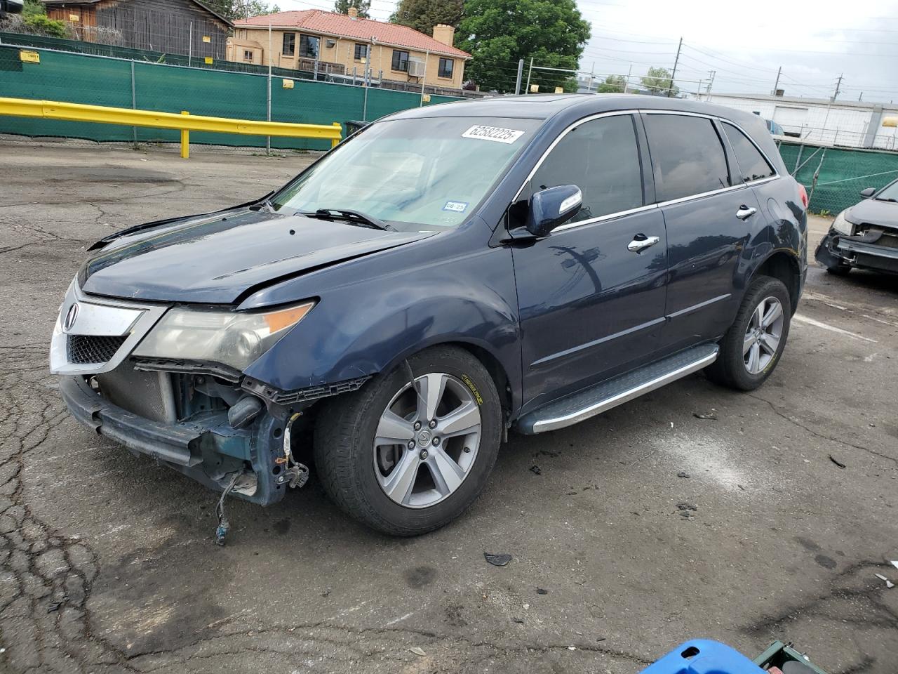 ACURA MDX 2012 VIN 2HNYD2H20CH528334