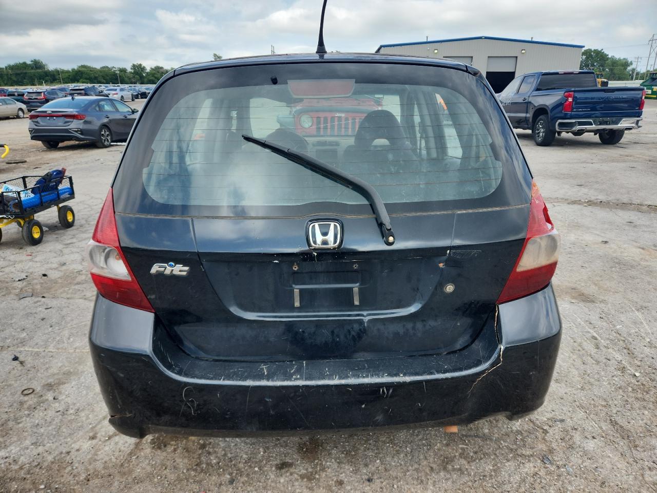 2008 Honda Fit VIN: JHMGD38448S071860 Lot: 61292945