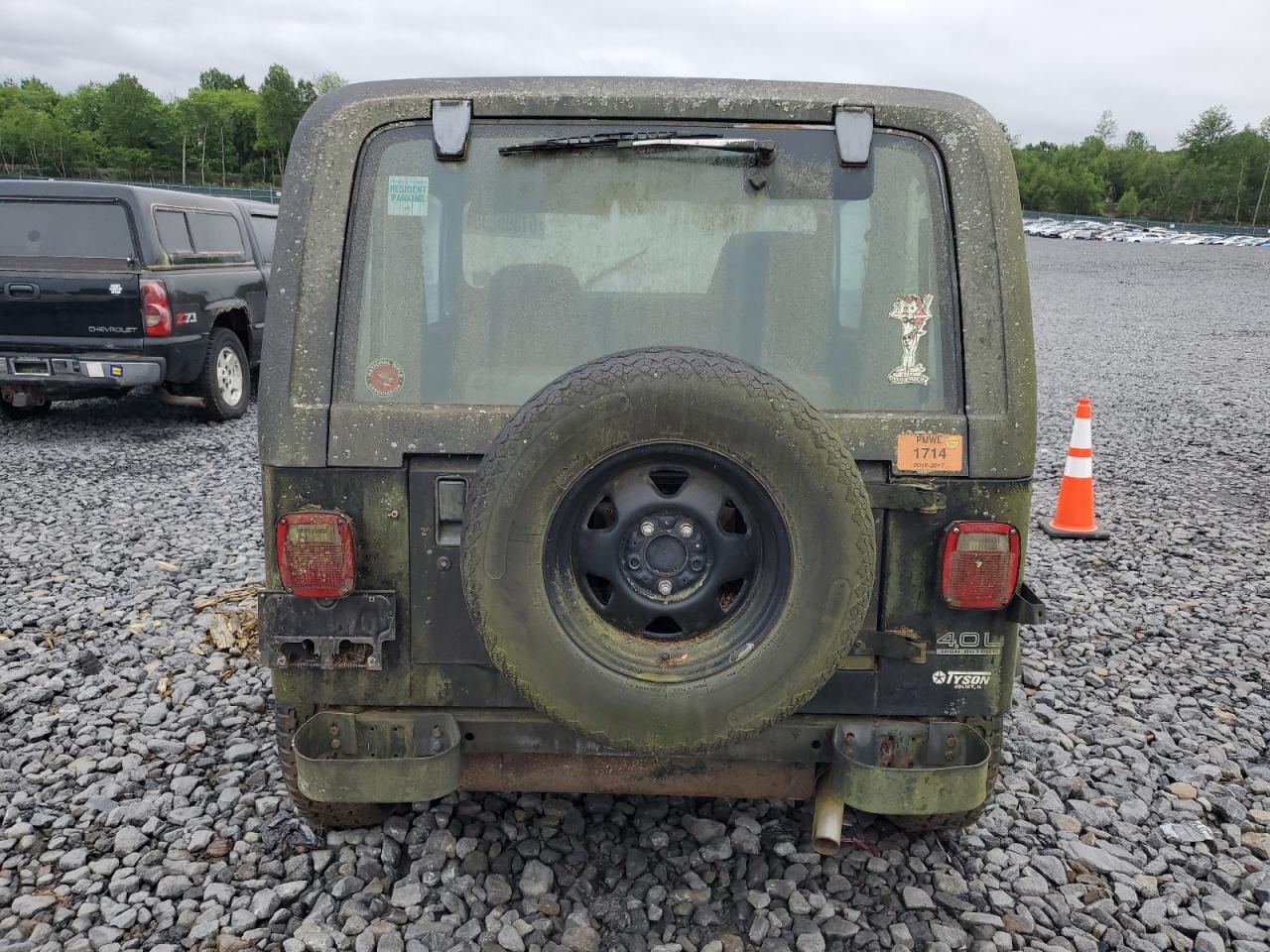 1994 Jeep Wrangler / Yj Se VIN: 1J4FY29S9RP422835 Lot: 61365235