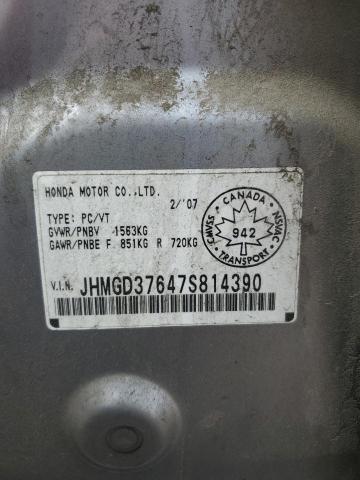 2007 HONDA FIT S  
