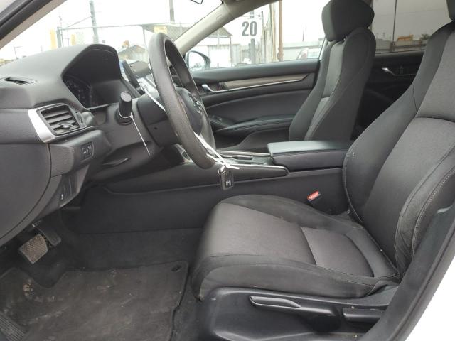  HONDA ACCORD 2018 White