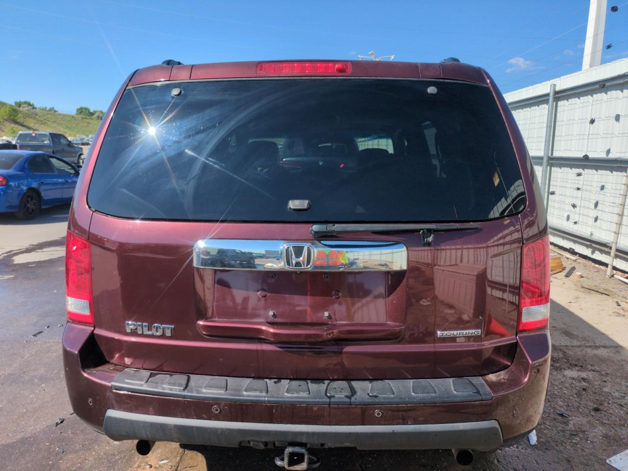 2011 Honda Pilot Touring VIN: 5FNYF3H9XBB023179 Lot: 60549485