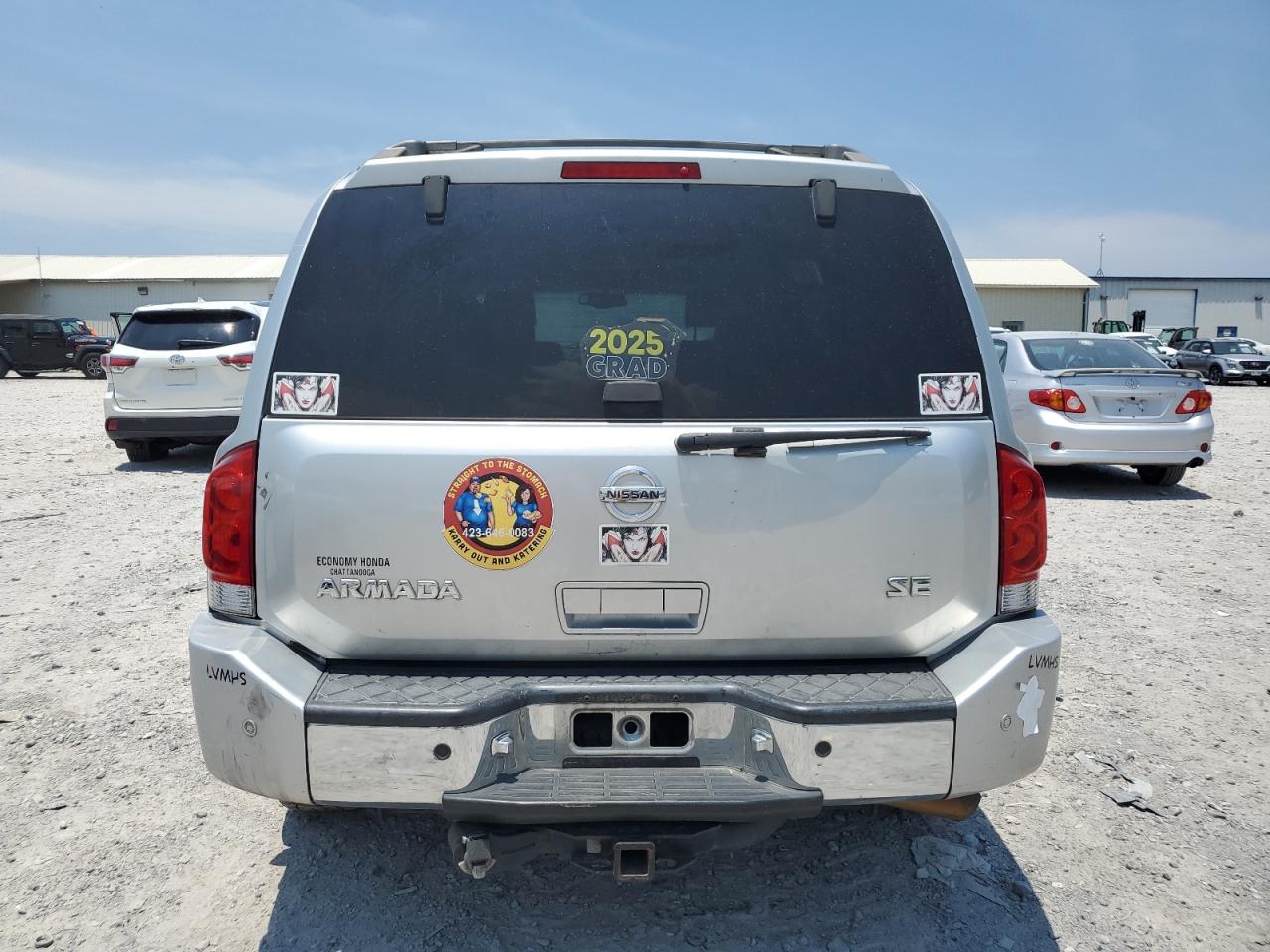 2005 Nissan Armada Se VIN: 5N1AA08A05N737350 Lot: 62410795