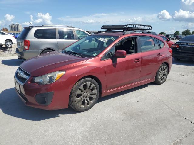  SUBARU IMPREZA 2013 Burgundy