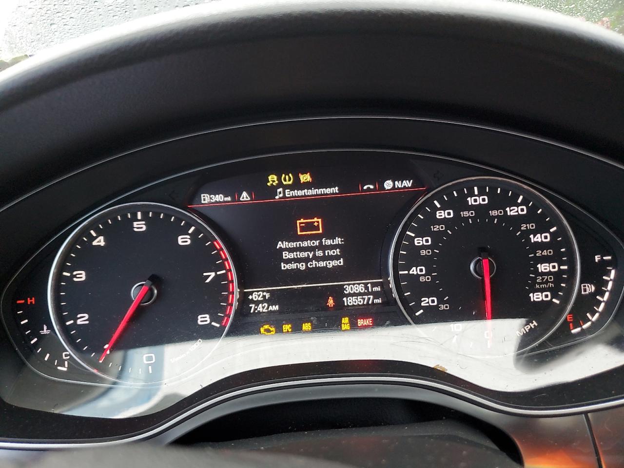 2012 Audi A6 Premium Plus VIN: WAUGGAFC7CN038704 Lot: 60254785