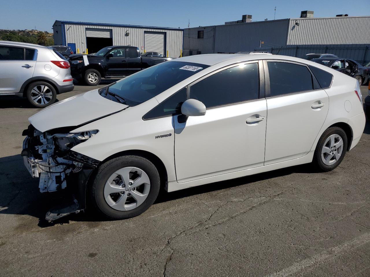 2011 Toyota Prius de vânzare în Vallejo, CA - Front End