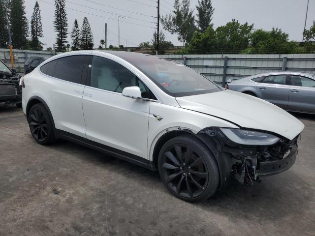  TESLA MODEL X 2017 Biały