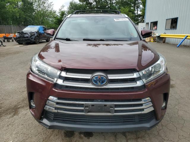  TOYOTA HIGHLANDER 2019 Бургунди