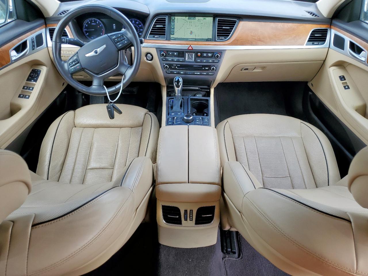 2015 Hyundai Genesis 3.8L VIN: KMHGN4JE4FU081535 Lot: 62321235