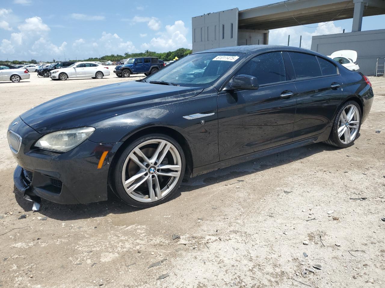 2015 Bmw 650 I Gran Coupe продається в West Palm Beach, FL - Front End