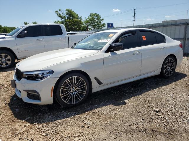  BMW 5 SERIES 2018 Белы