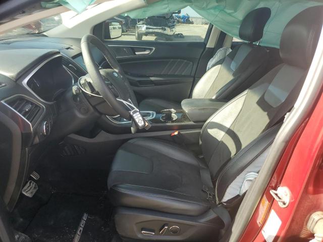  FORD EDGE 2018 Red