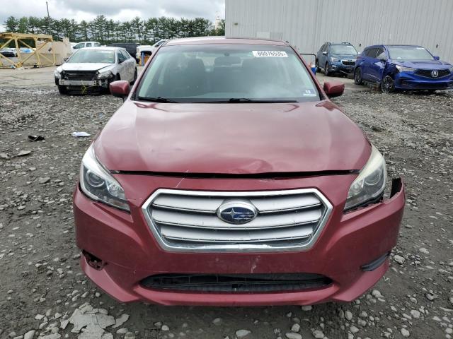  SUBARU LEGACY 2015 Red