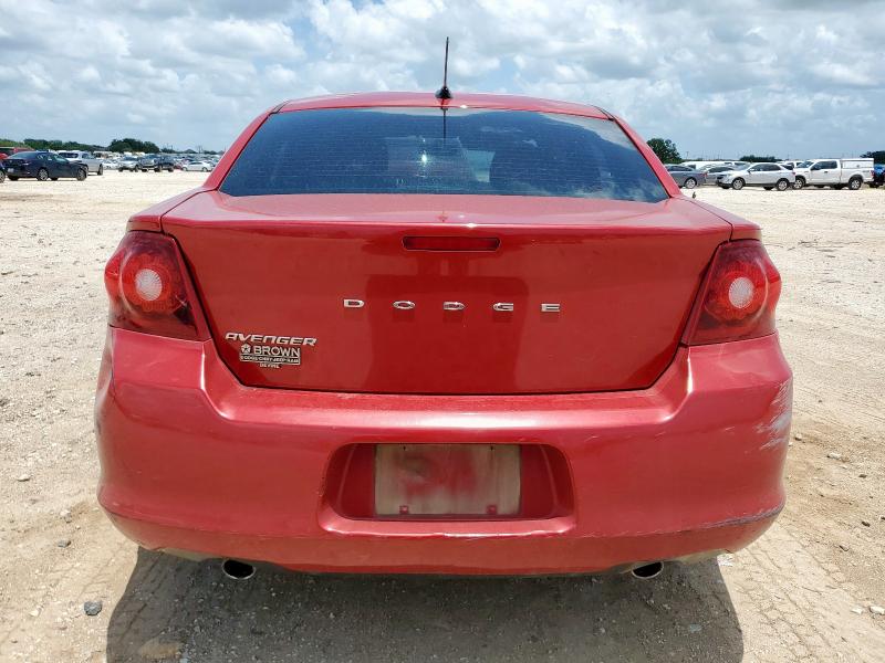  DODGE AVENGER 2013 Красный
