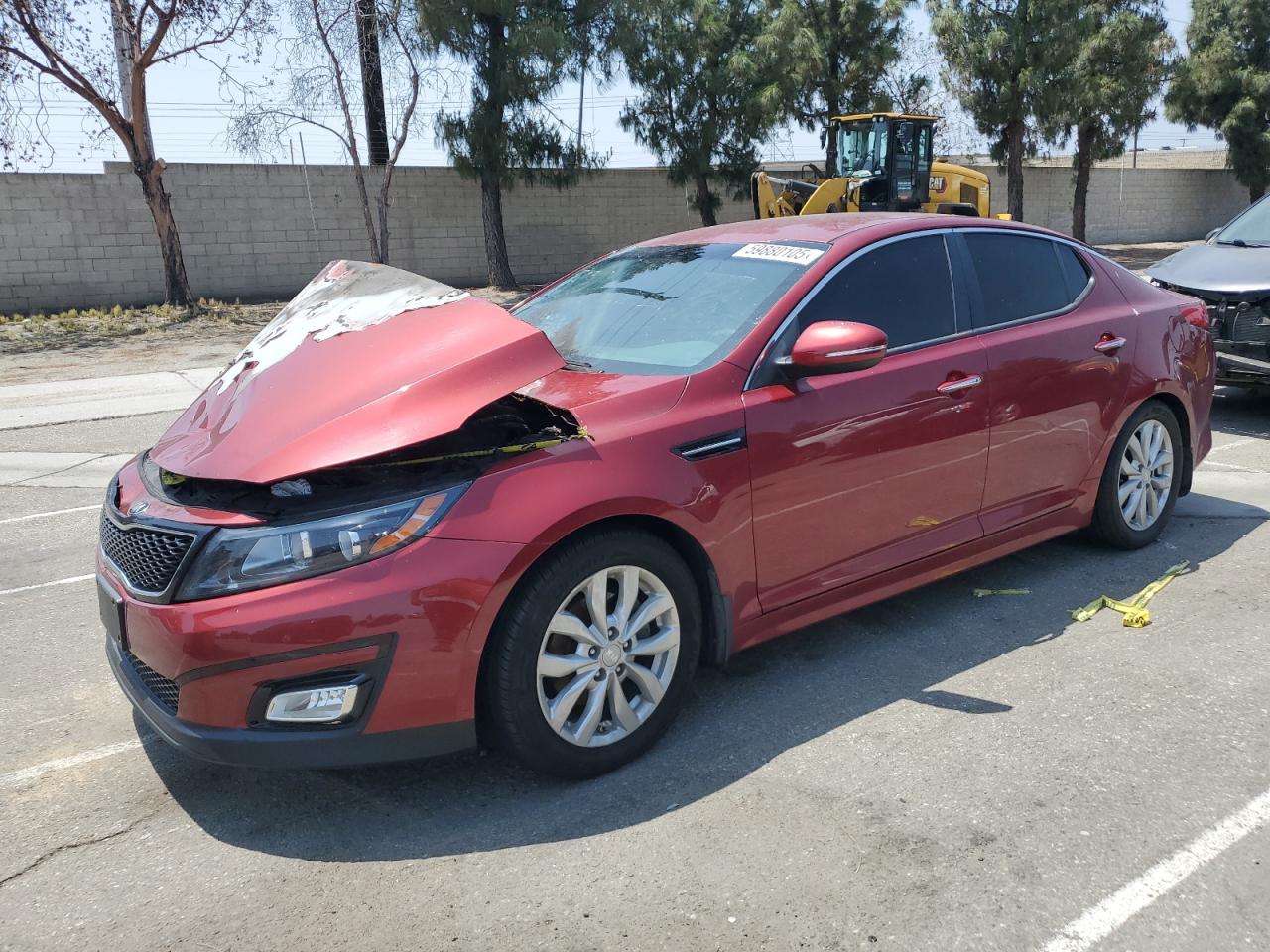 2015 Kia Optima Ex იყიდება Rancho Cucamonga-ში, CA - Burn - Engine