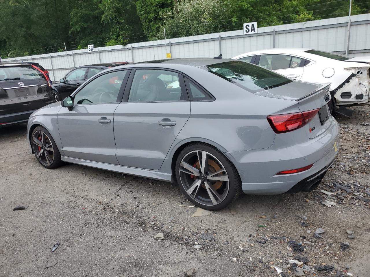 2019 Audi Rs3 VIN: WUABWHFF5KA901205 Lot: 62308165