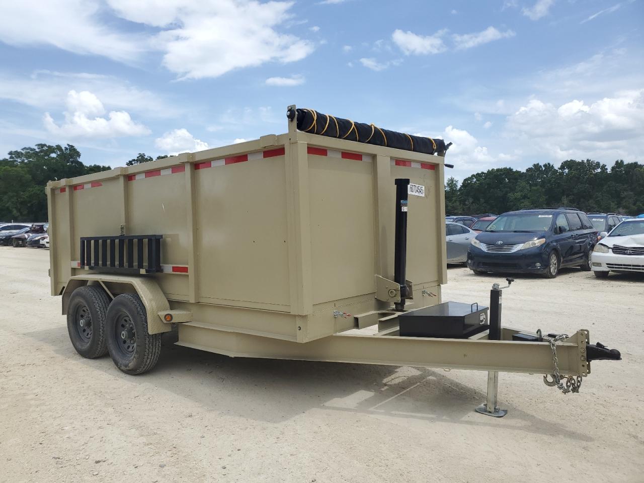 2025 Cynergy Cargo Ccl714Ta Dump Trailer იყიდება Ocala-ში, FL - Normal Wear
