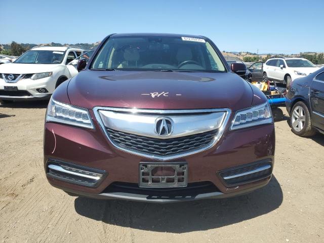  ACURA MDX 2015 Burgundy