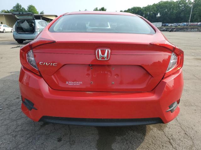 Sedans HONDA CIVIC 2017 Red