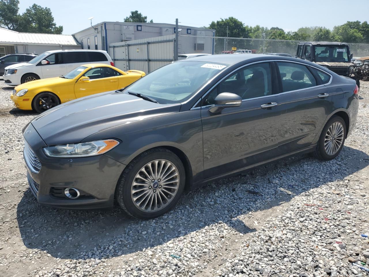 2015 Ford Fusion Titanium for Sale in Prairie Grove, AR - Hail