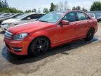 2013 MERCEDES-BENZ C 350 4MATIC   for sale at Copart ON - TORONTO