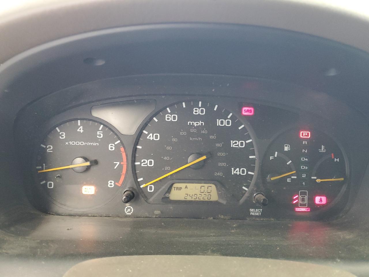 2000 Honda Accord Ex VIN: 1HGCG1655YA098452 Lot: 60937805