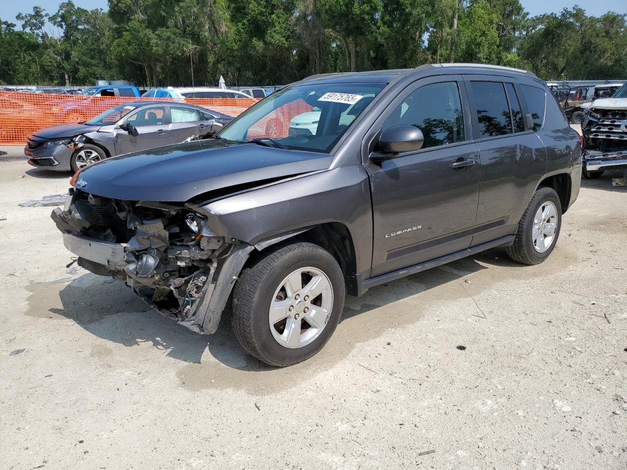 2017 Jeep Compass Latitude იყიდება Ocala-ში, FL - Front End