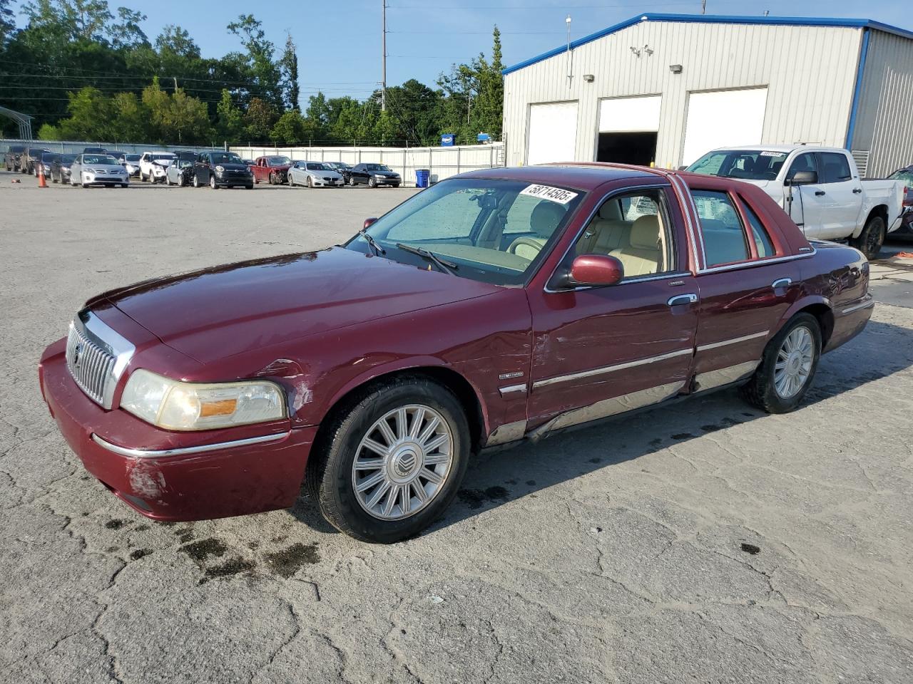 2009 Mercury Grand Marquis Ls en Venta en Savannah, GA - Side