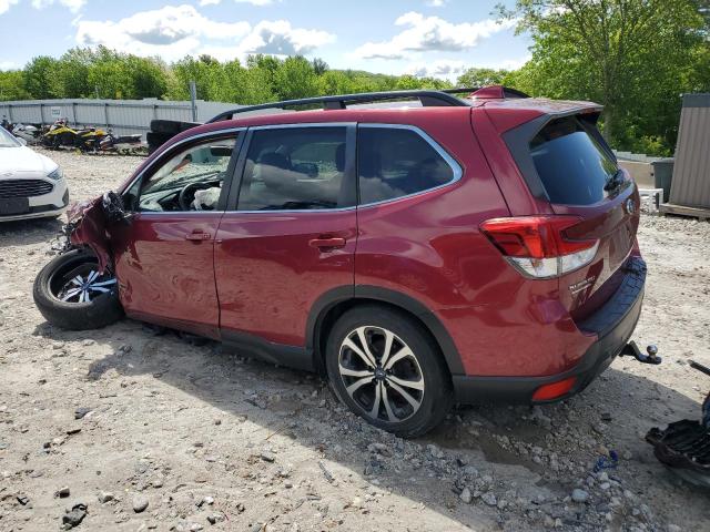  SUBARU FORESTER 2019 Бургунди