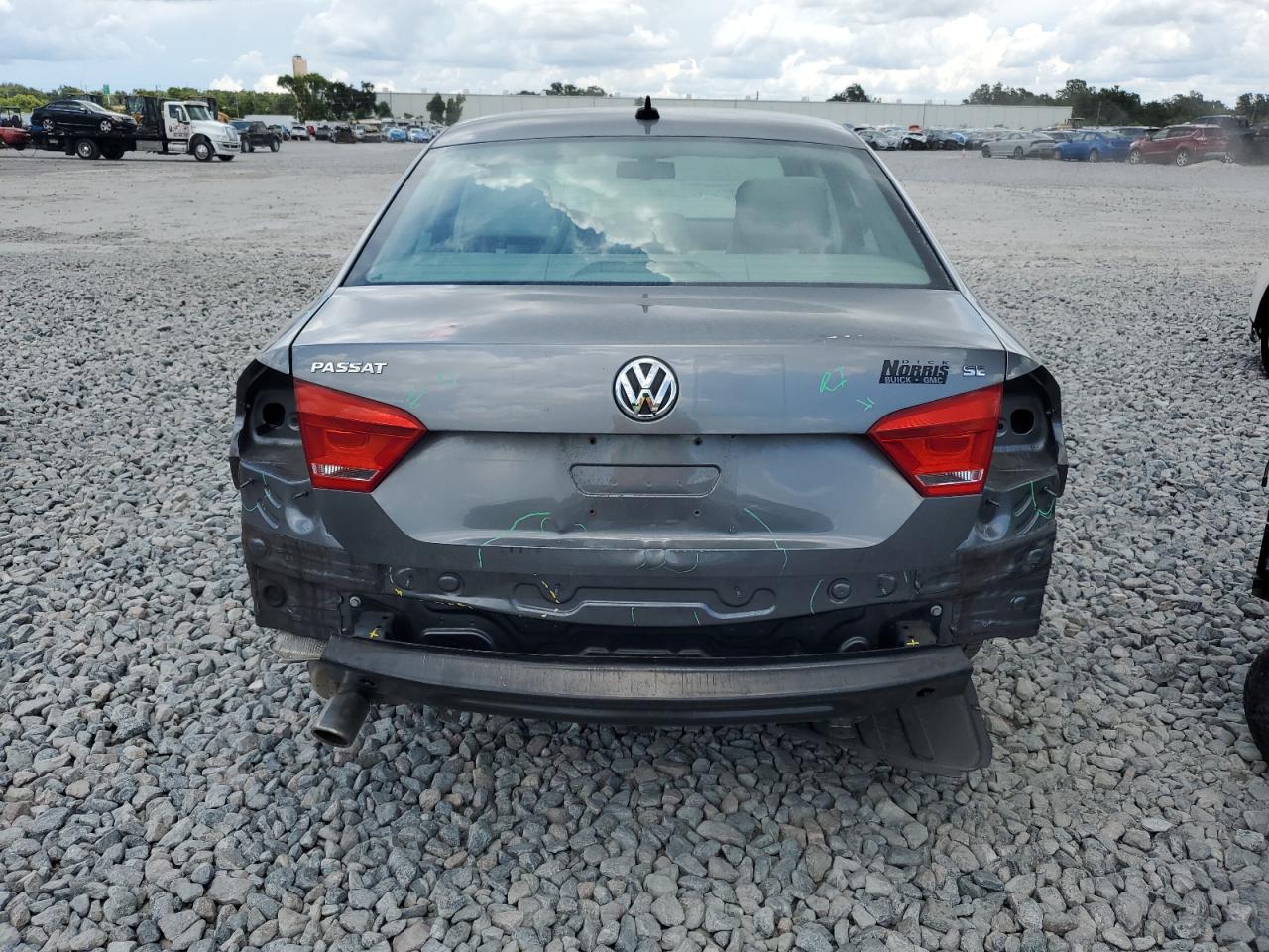 2013 Volkswagen Passat Se VIN: 1VWBH7A35DC010222 Lot: 62401835