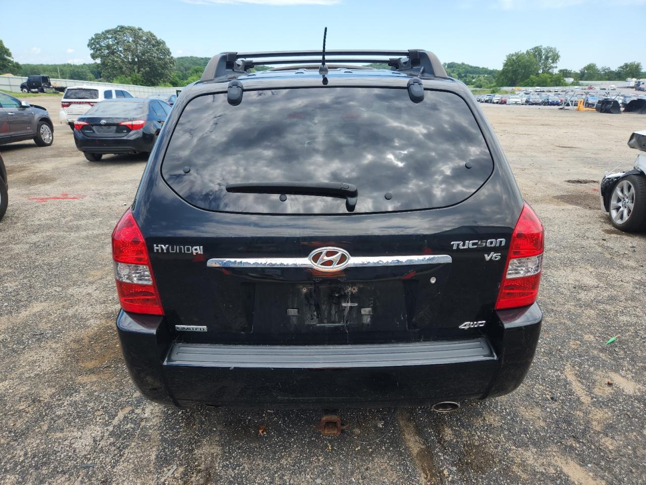 2007 Hyundai Tucson Se VIN: KM8JN72D07U503945 Lot: 61957995