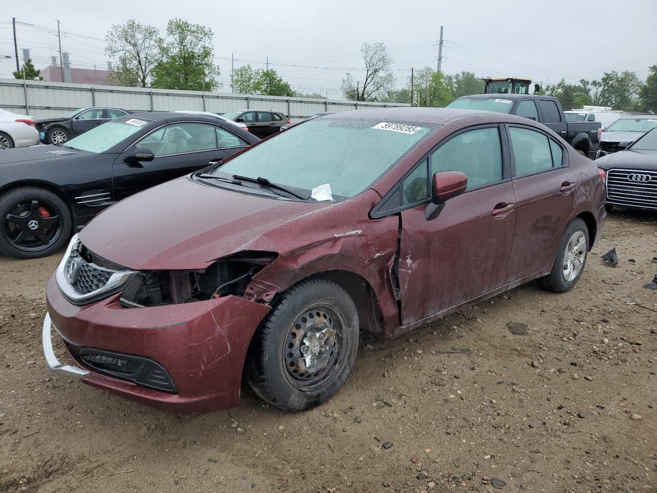 2015 Honda Civic Lx 1.8L for Sale in Lansing, MI - Front End