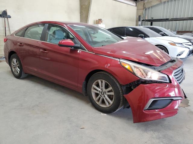  HYUNDAI SONATA 2016 Бургунди