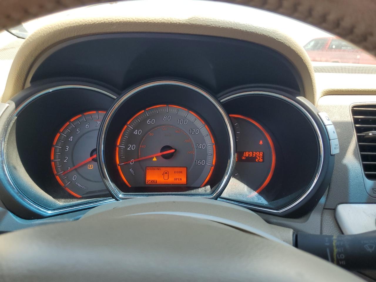 2009 Nissan Murano S VIN: JN8AZ18U29W031904 Lot: 60540915