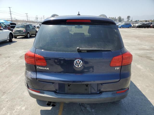 VOLKSWAGEN TIGUAN 2016 Синий