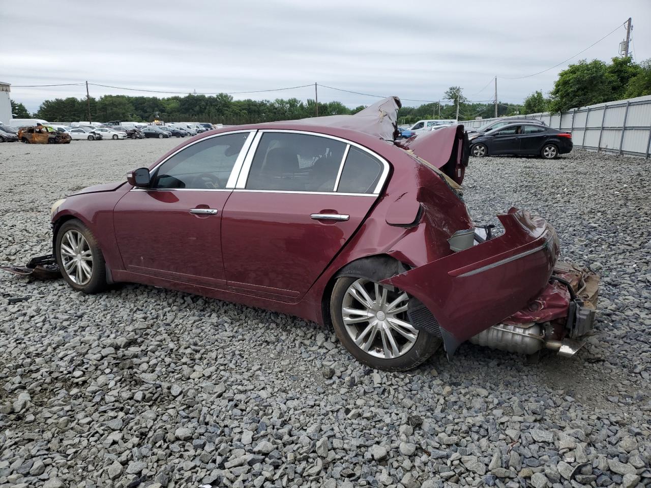 2010 Hyundai Genesis 3.8L VIN: KMHGC4DE6AU096788 Lot: 62832495