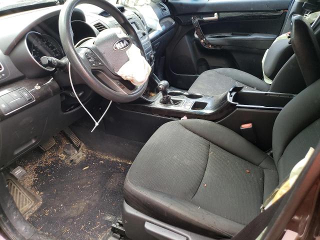  KIA SORENTO 2014 Burgundy